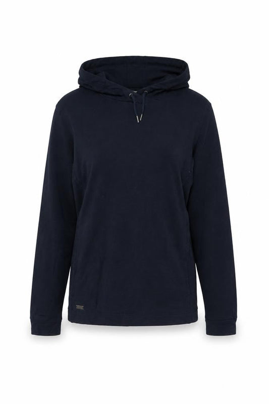 Regatta Women’s Navy Pullover Hoodie UK 12 Cotton Casual Outdoor Sweatshirt