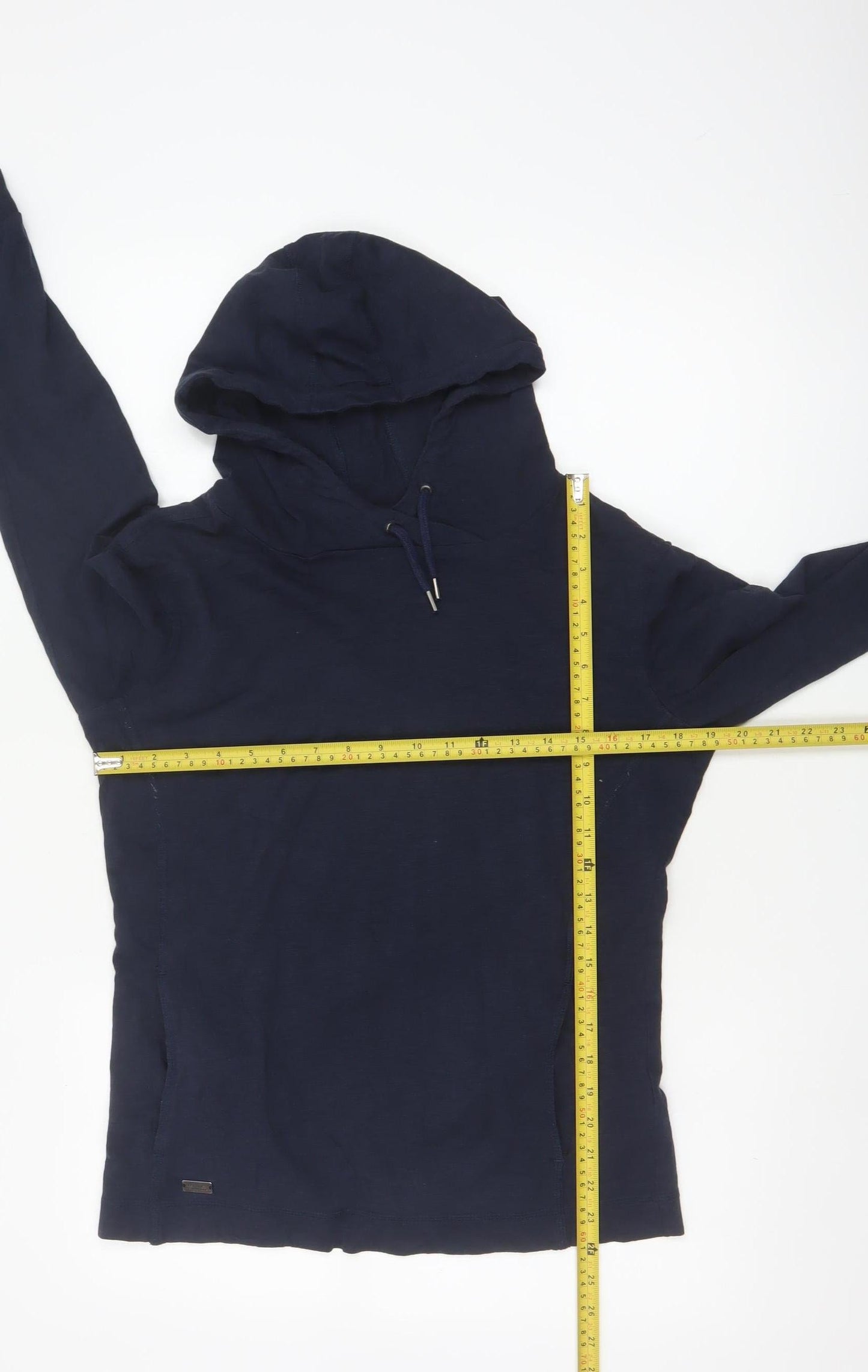 Regatta Women’s Navy Pullover Hoodie UK 12 Cotton Casual Outdoor Sweatshirt