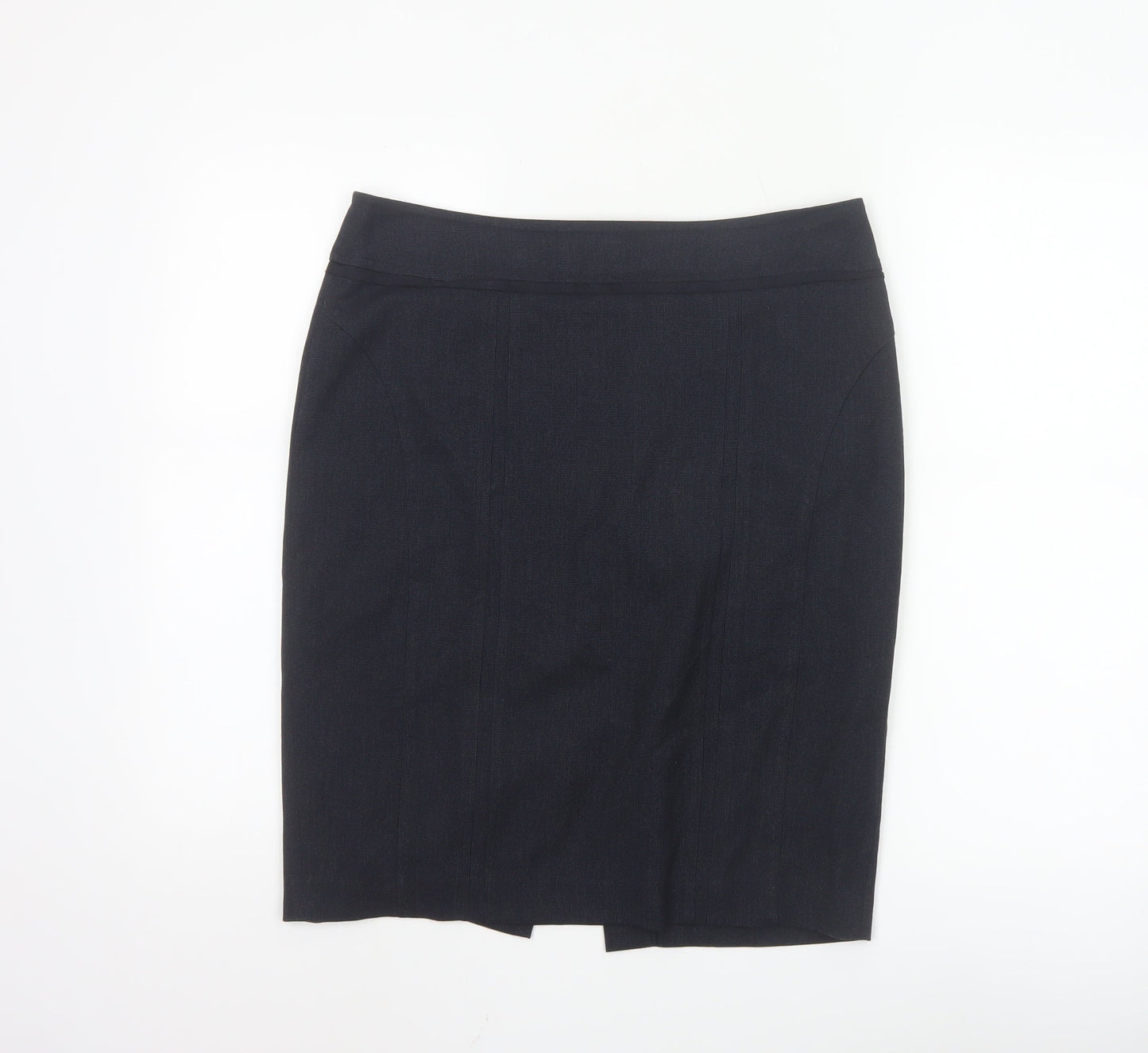 Next Women’s Black Knee Length Pencil Skirt Size 12