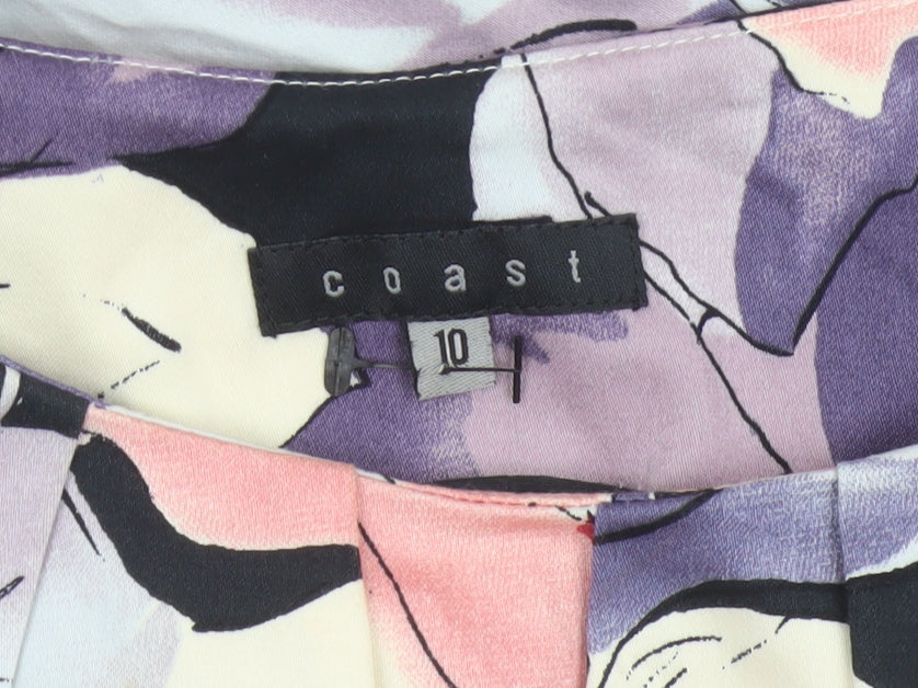 Coast Women’s Multicoloured Floral Sheath Dress Size 10