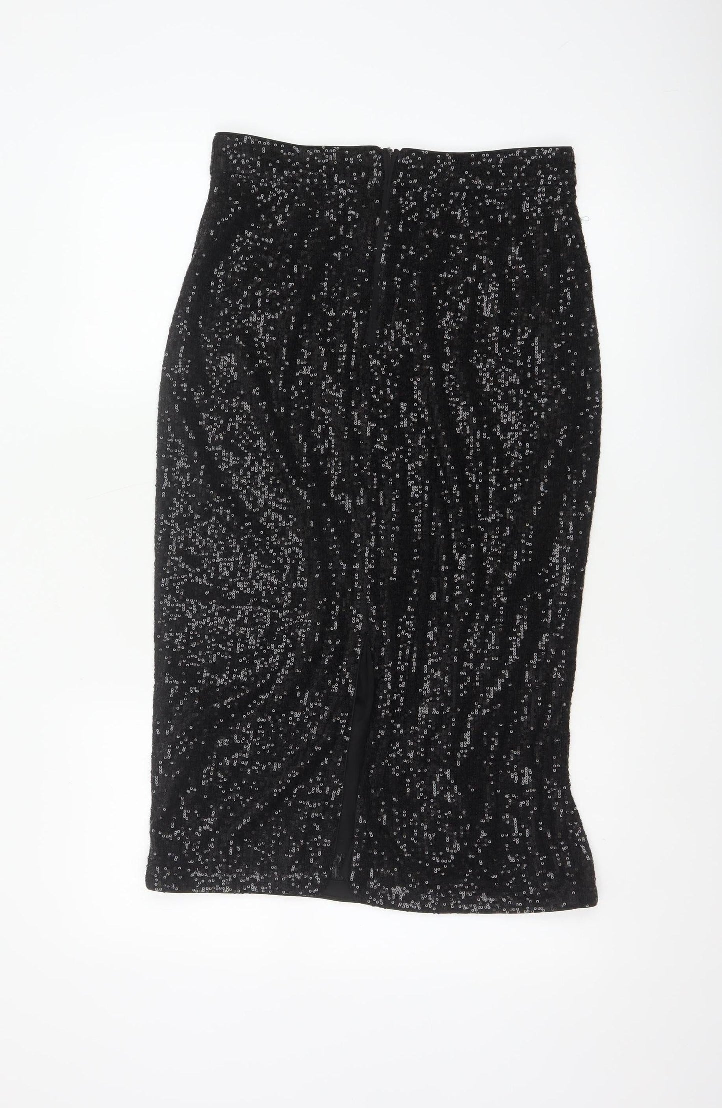 Marks and Spencer Women’s Black Sequin Pencil Skirt Size 10