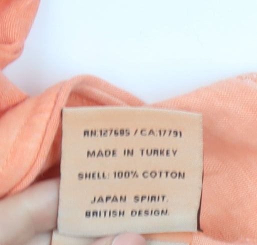 Superdry Women's Orange XS Basic Cotton T-Shirt