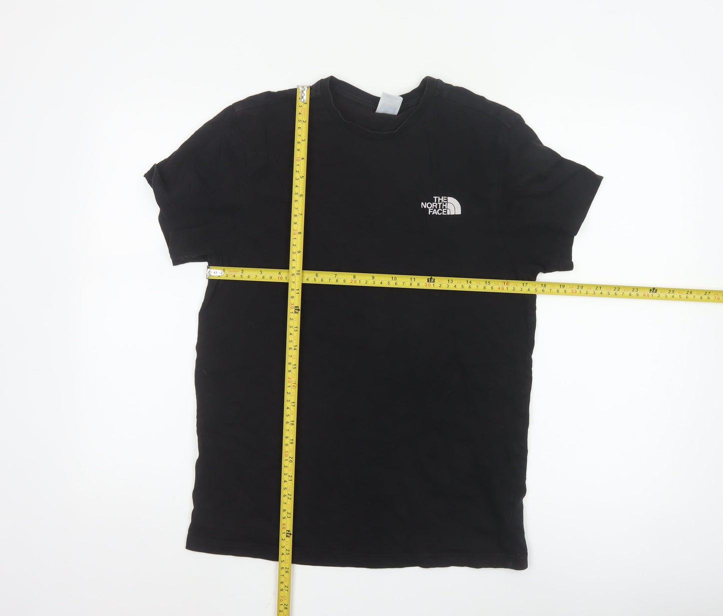 The North Face Men's Black Cotton Crew Neck T-Shirt Size S