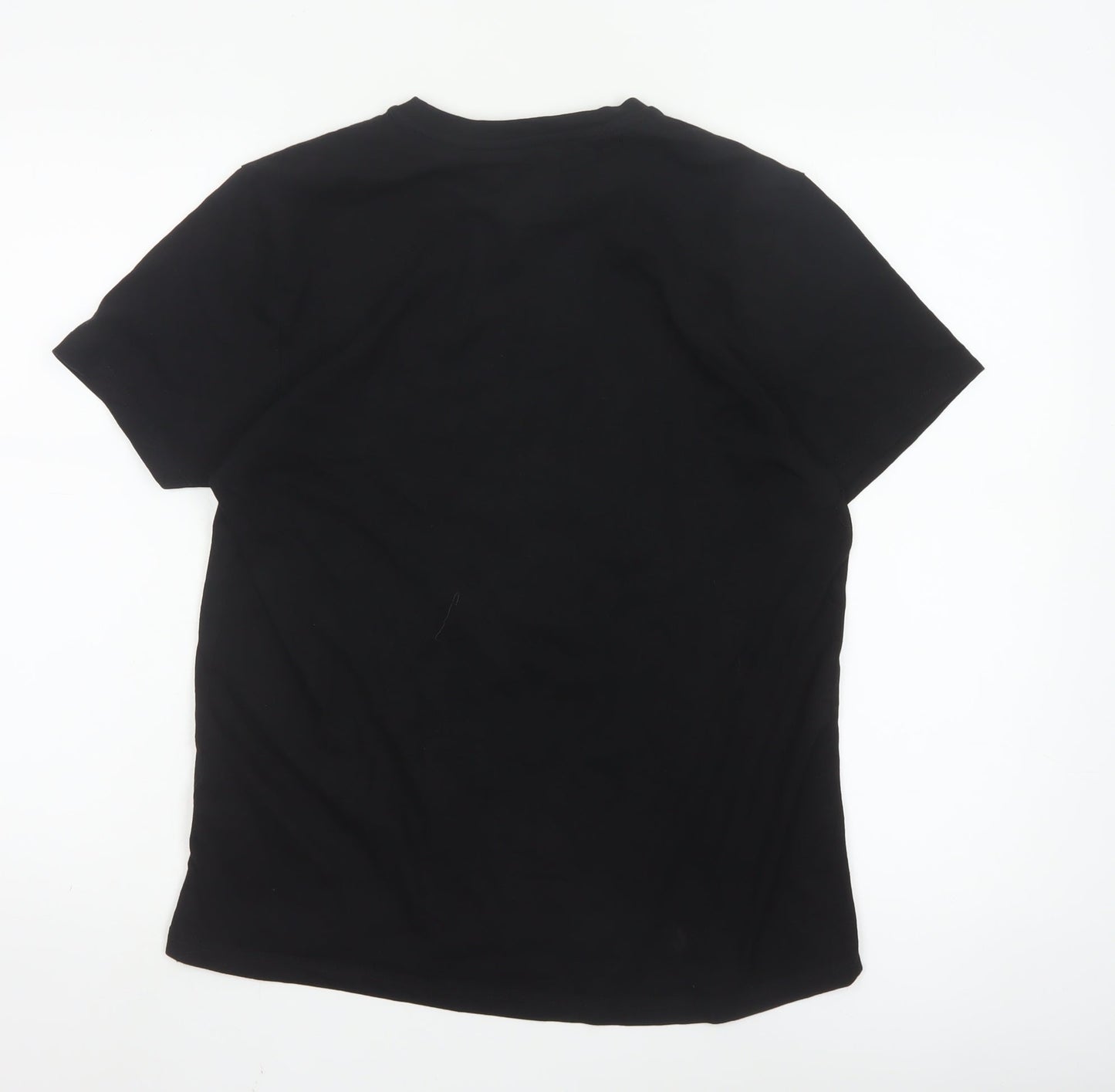 Cartoon Network Johnny Bravo Black Christmas Graphic Men's M T-Shirt