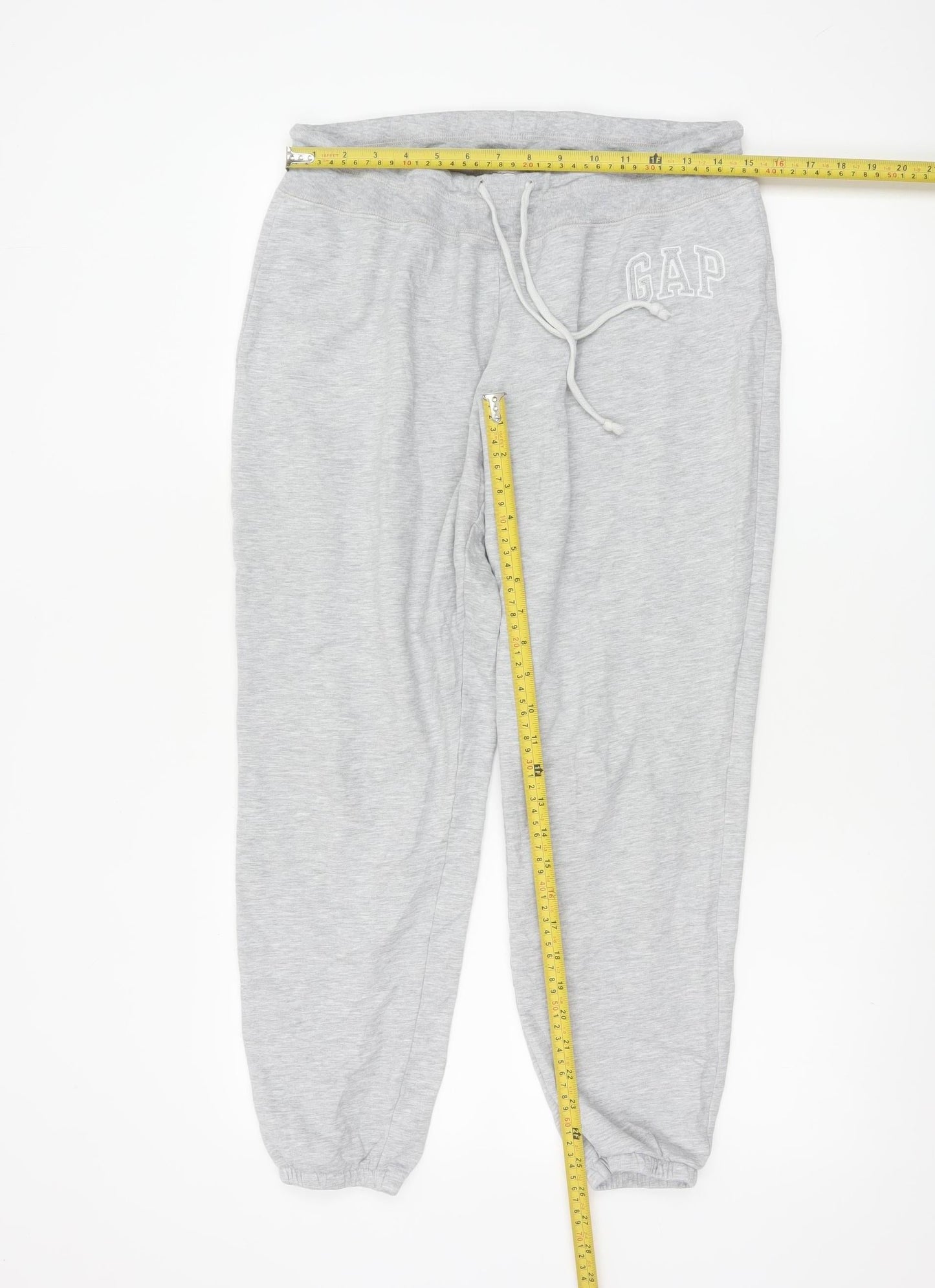 GAP Womens Grey Fleece Sweatpants L Comfortable Casual Joggers