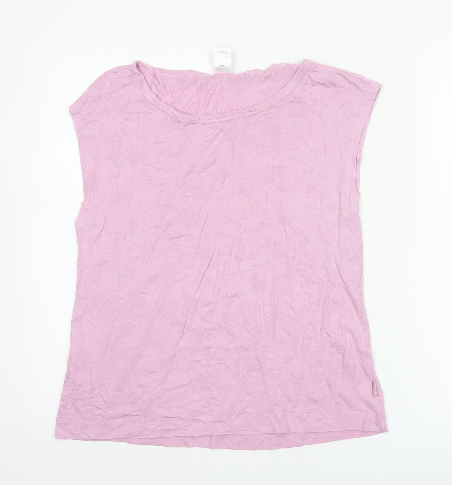 Calvin Klein Women's Pink Jersey Sleeveless Nightshirt S