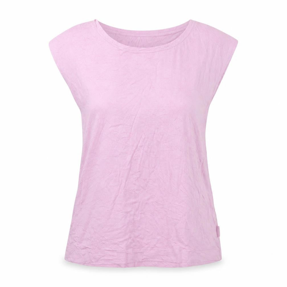 Calvin Klein Women's Pink Jersey Sleeveless Nightshirt S