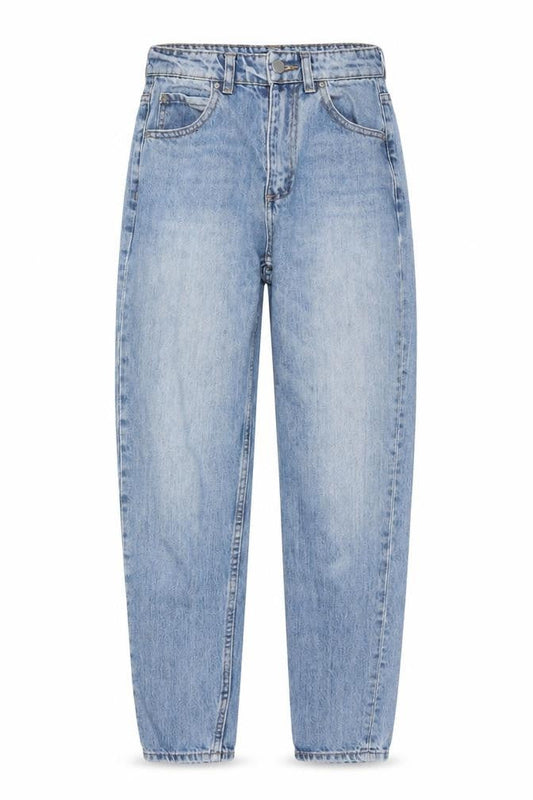 Zuki Womens Blue High Rise Mom Jeans Size 10 Relaxed Fit