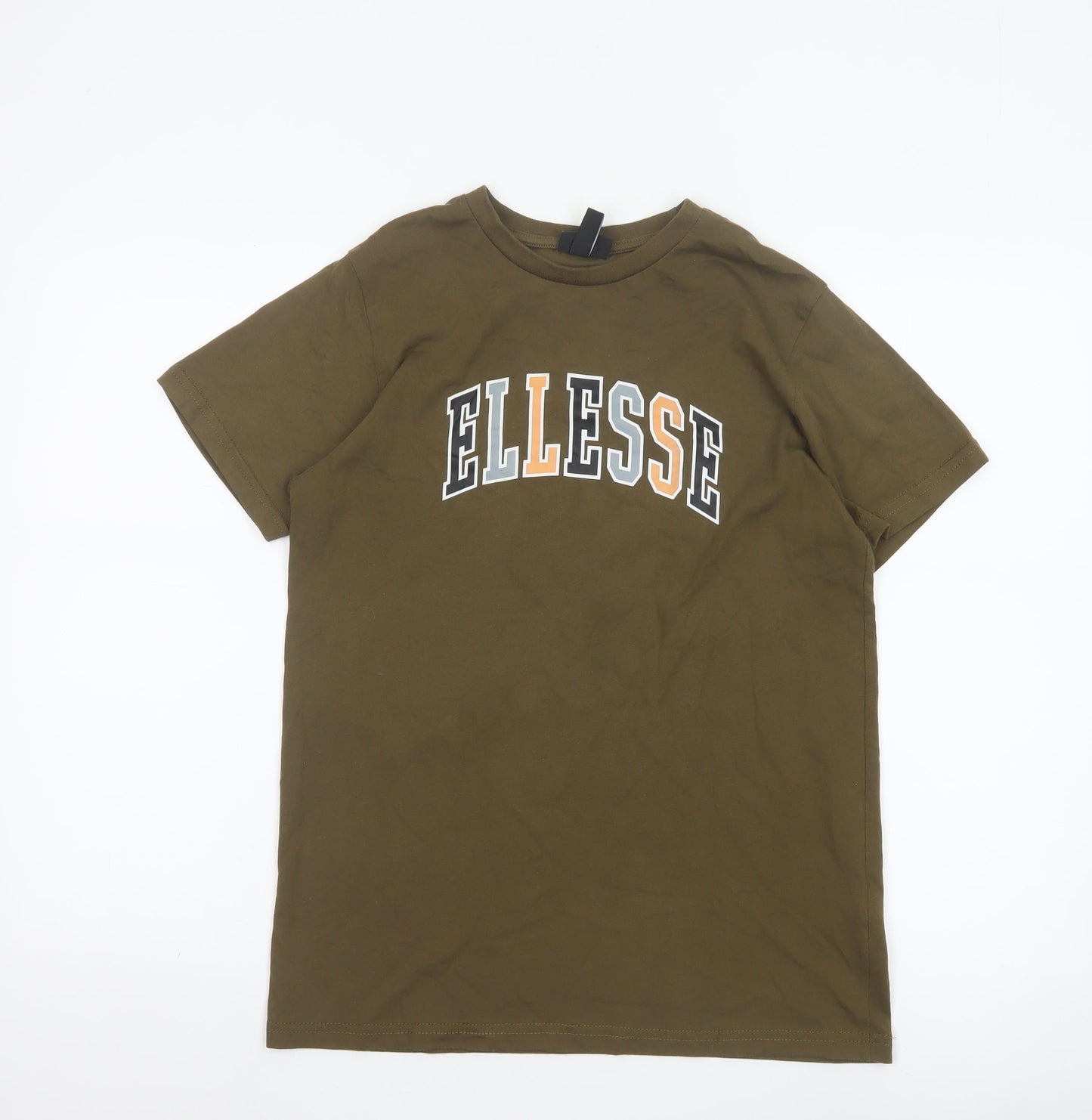 Ellesse Boys Brown Logo Short Sleeve T-Shirt 13-14 Years