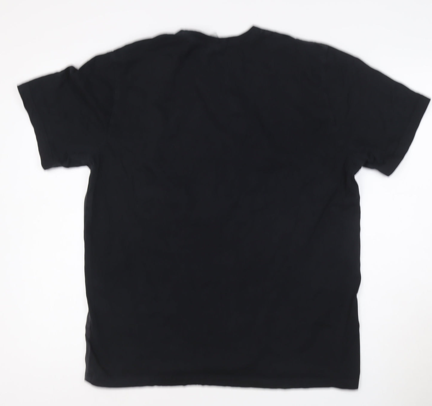 Nike Men's Black Crew Neck Short Sleeve Graphic T-Shirt Size L