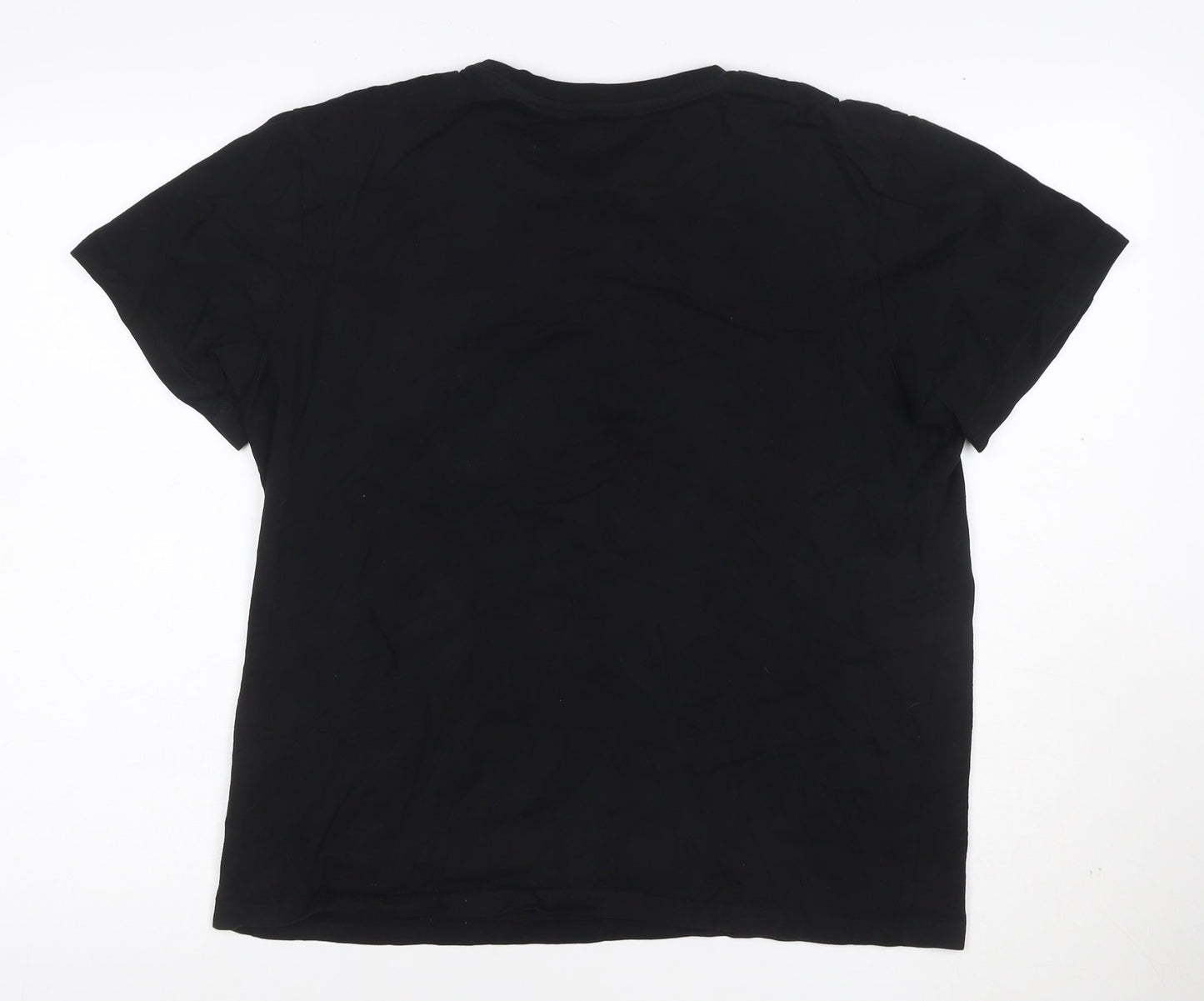 Pokemon Women's Black Cotton Crew Neck T-Shirt Size M