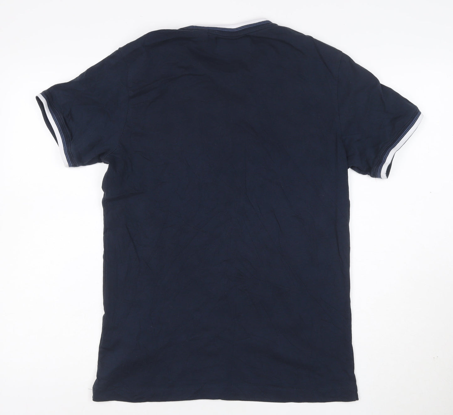 Original Penguin by Munsingwear Men's Navy Crew Neck Cotton T-Shirt Size M