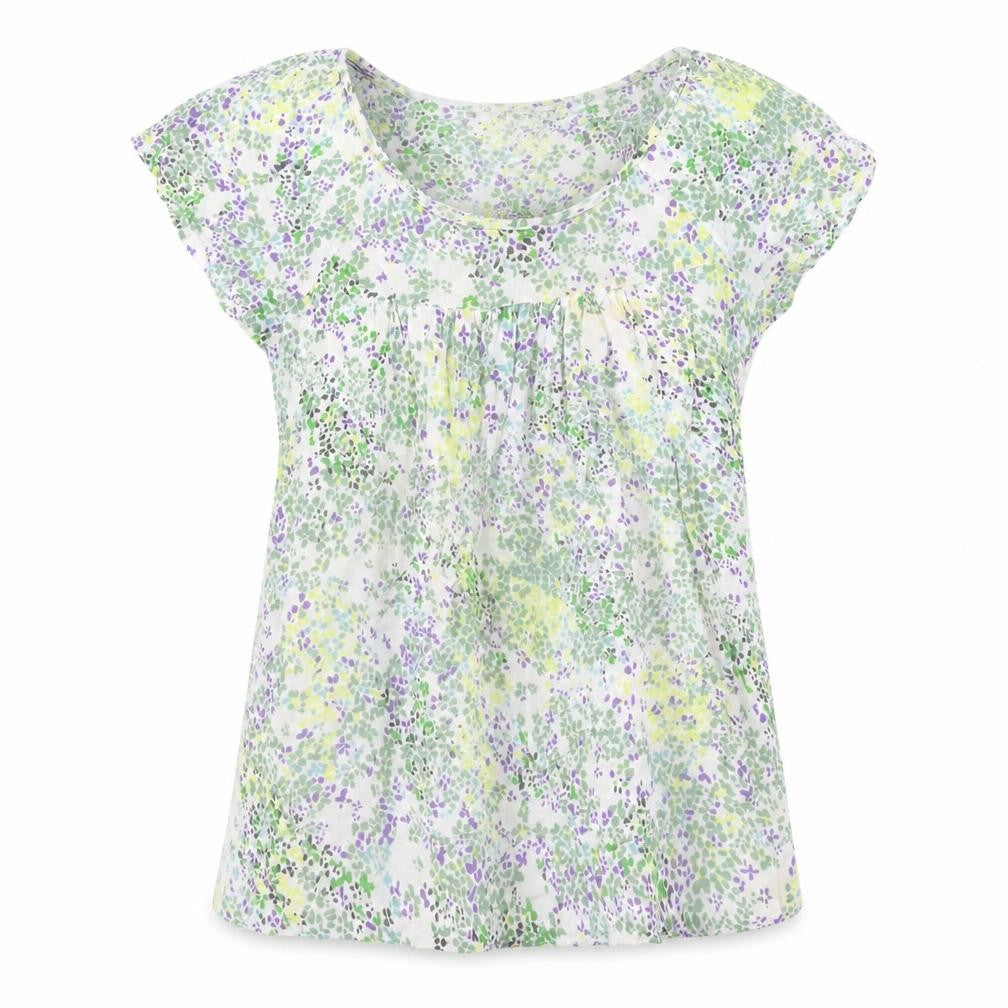 Monsoon Women’s Multicoloured Floral Modal Tunic Blouse Size 10