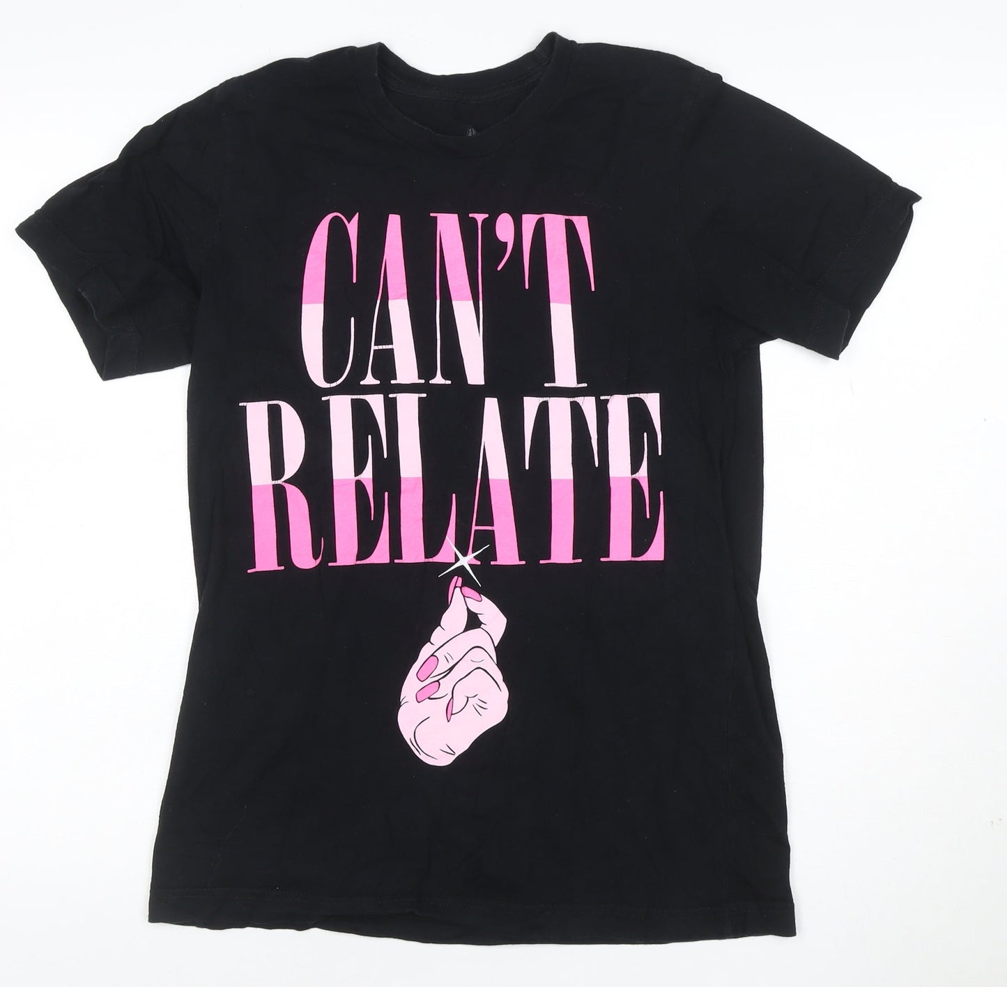 Jeffree Star Women's Black T-Shirt Medium Graphic Short Sleeve
