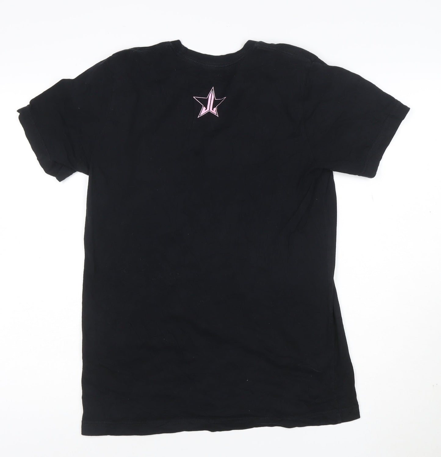 Jeffree Star Women's Black T-Shirt Medium Graphic Short Sleeve