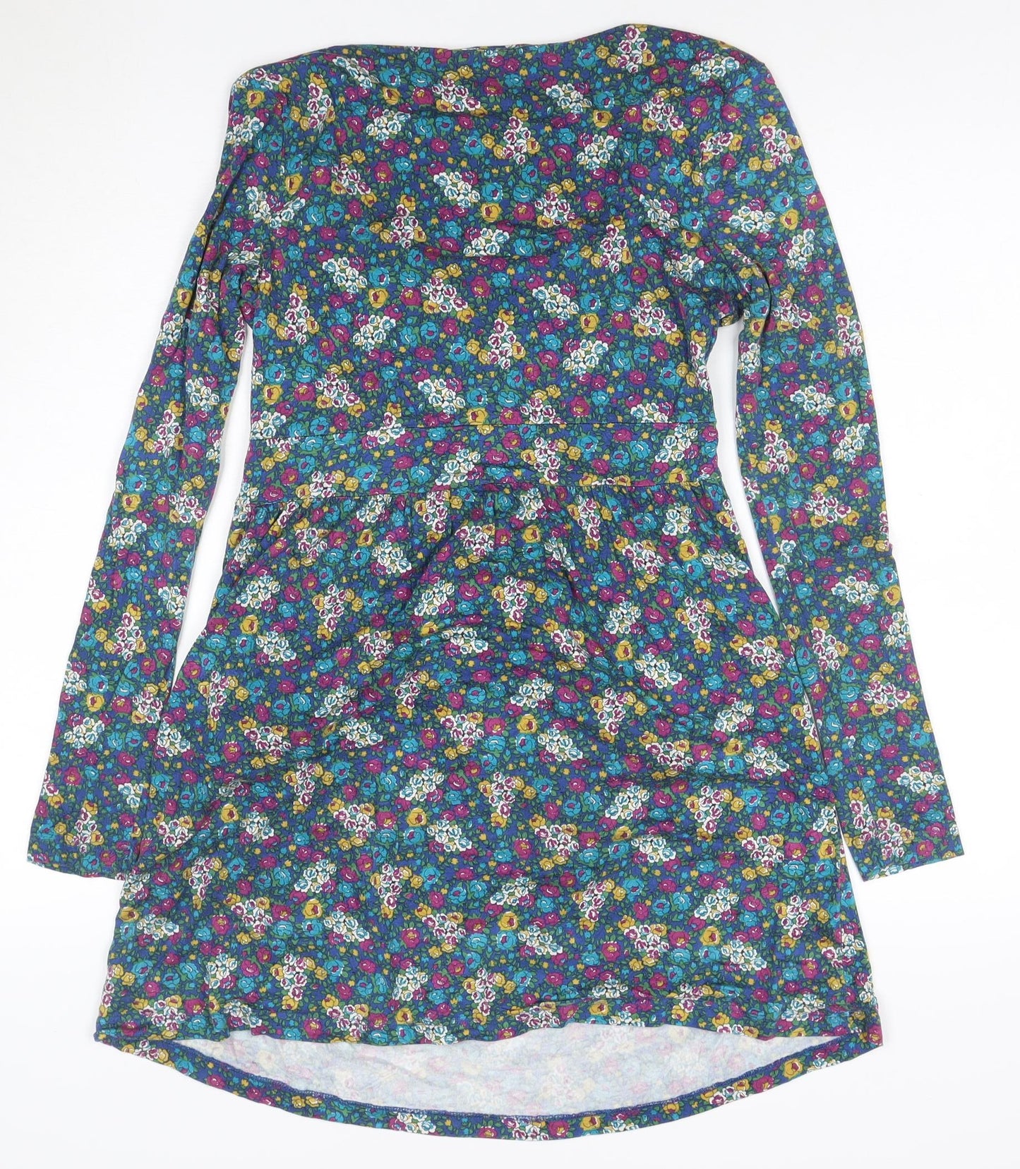 Joules Women’s Multicoloured Floral Fit & Flare Dress Size 10