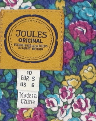 Joules Women’s Multicoloured Floral Fit & Flare Dress Size 10