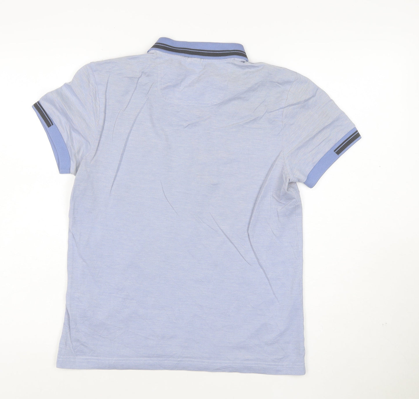 Hugo Boss Men's Blue Slim Fit Polo Shirt Size S Classic Style