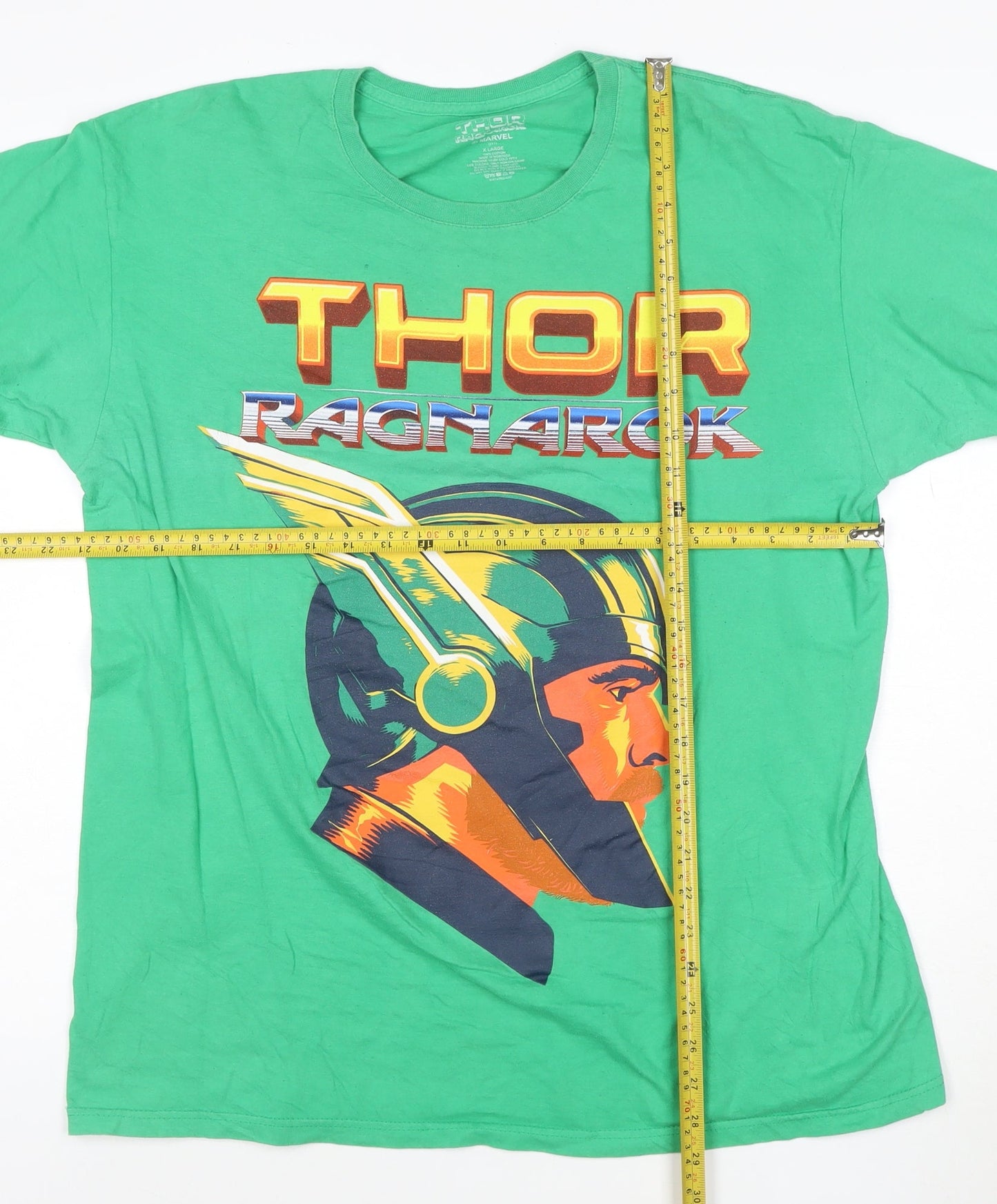 Marvel Thor Ragnarok Green Men's XL Graphic T-Shirt