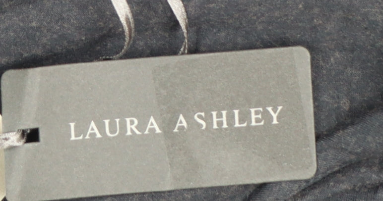 Laura Ashley Women’s Grey Long Sleeve Shift Dress Size 14
