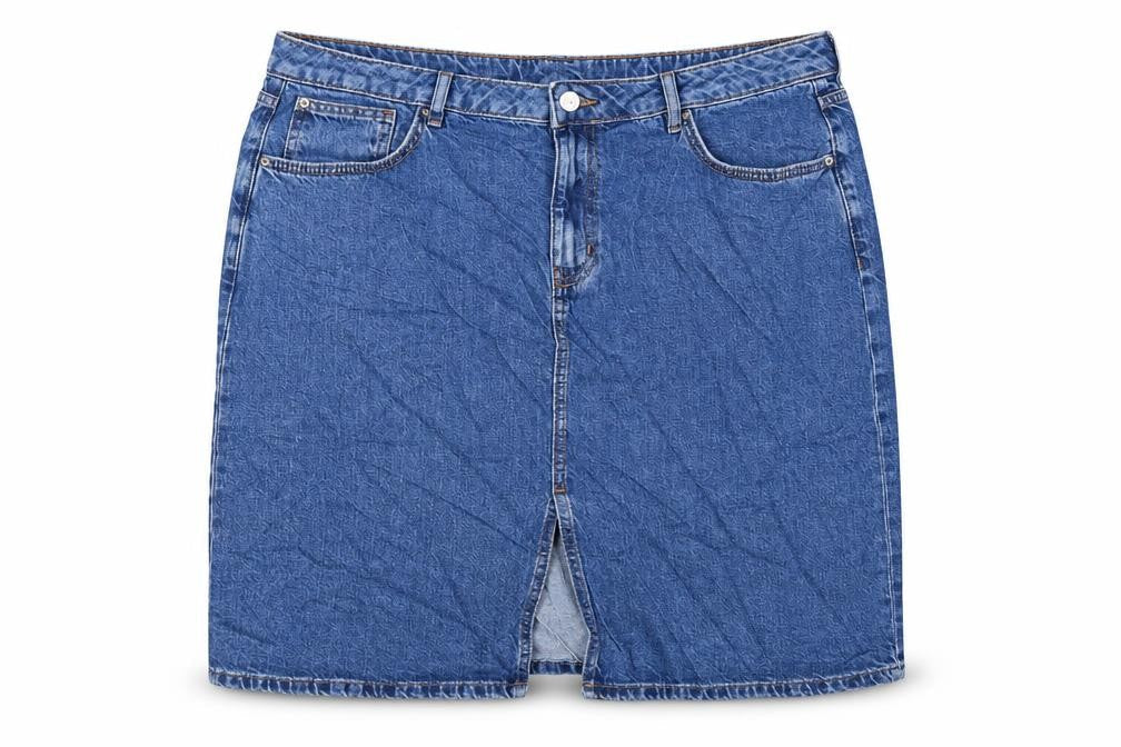 Marks & Spencer Women’s Blue Denim Pencil Skirt Size 20