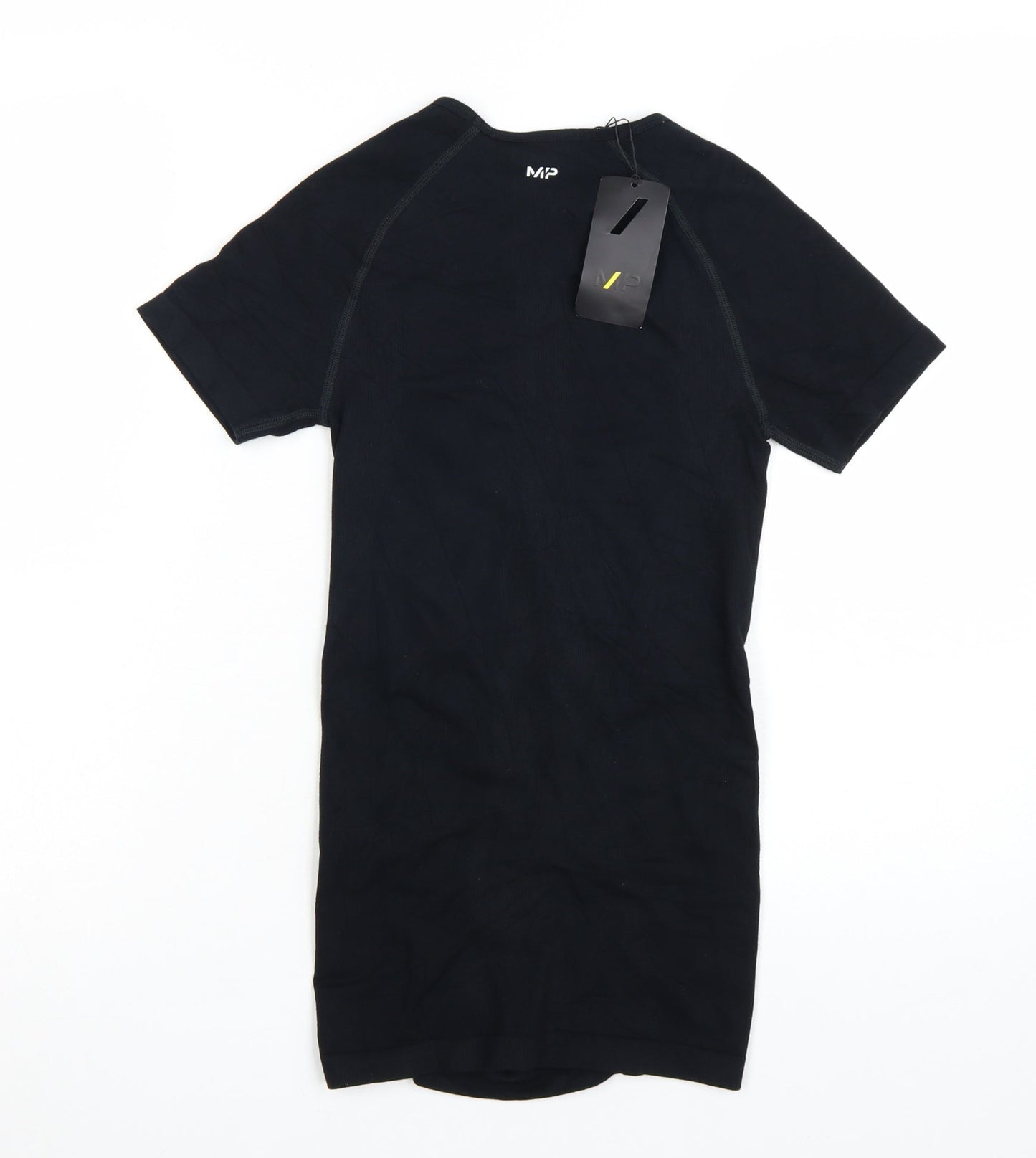 MP Women's Black XS Maternity Seamless Short Sleeve T-Shirt