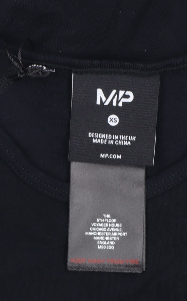 MP Women's Black XS Maternity Seamless Short Sleeve T-Shirt