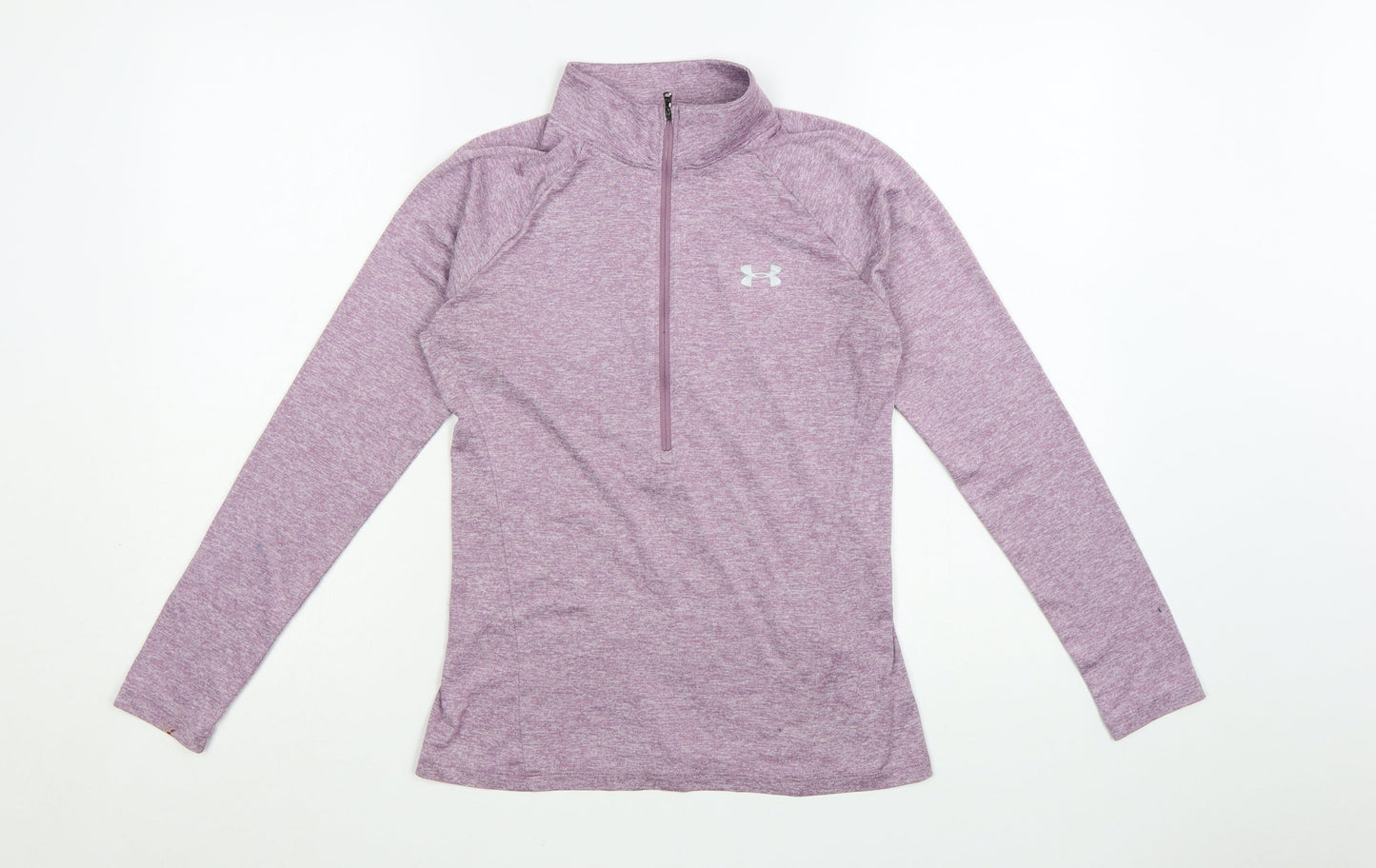 Under Armour Womens Purple 1/2 Zip Pullover Sweatshirt XS