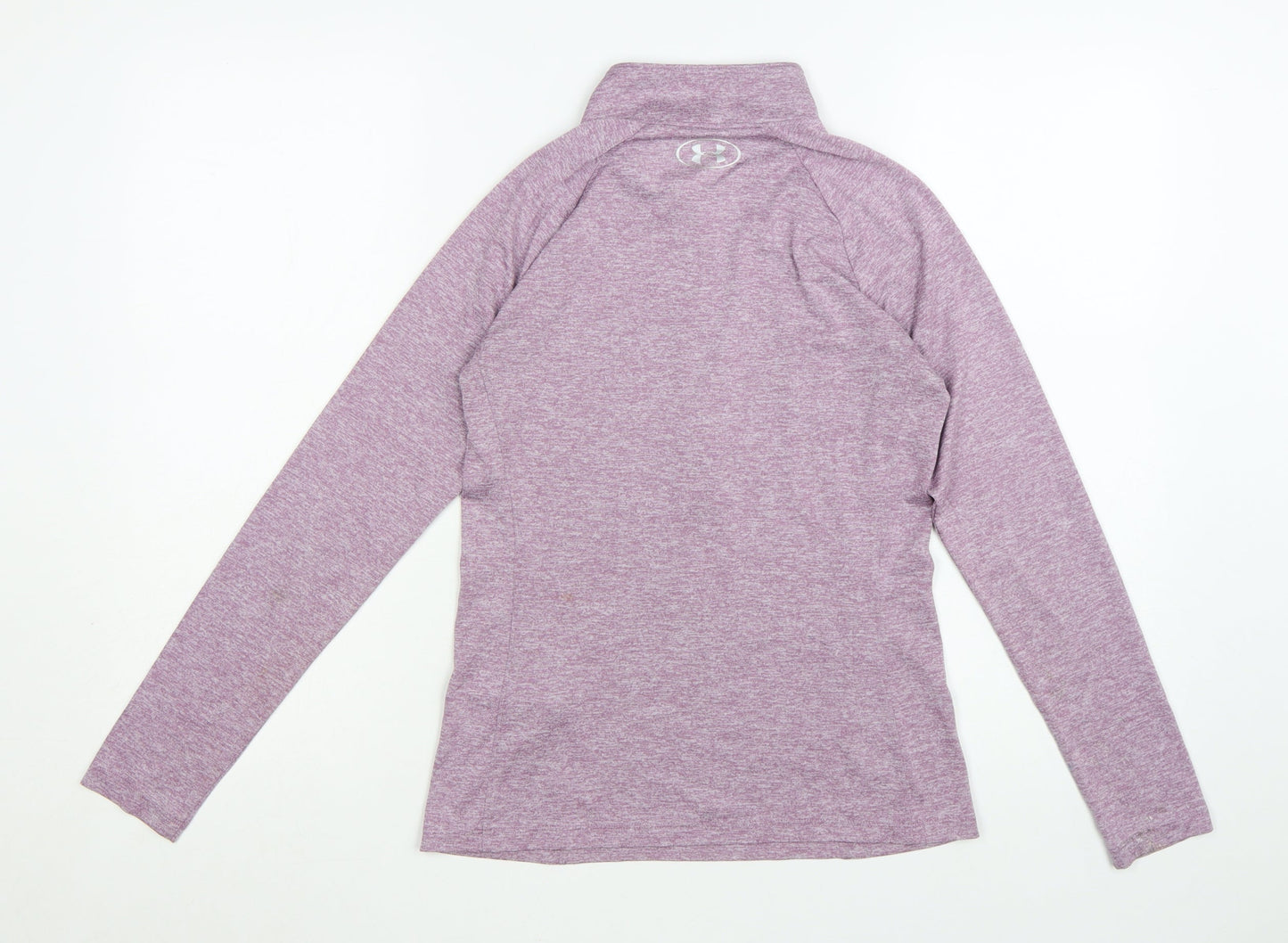 Under Armour Womens Purple 1/2 Zip Pullover Sweatshirt XS