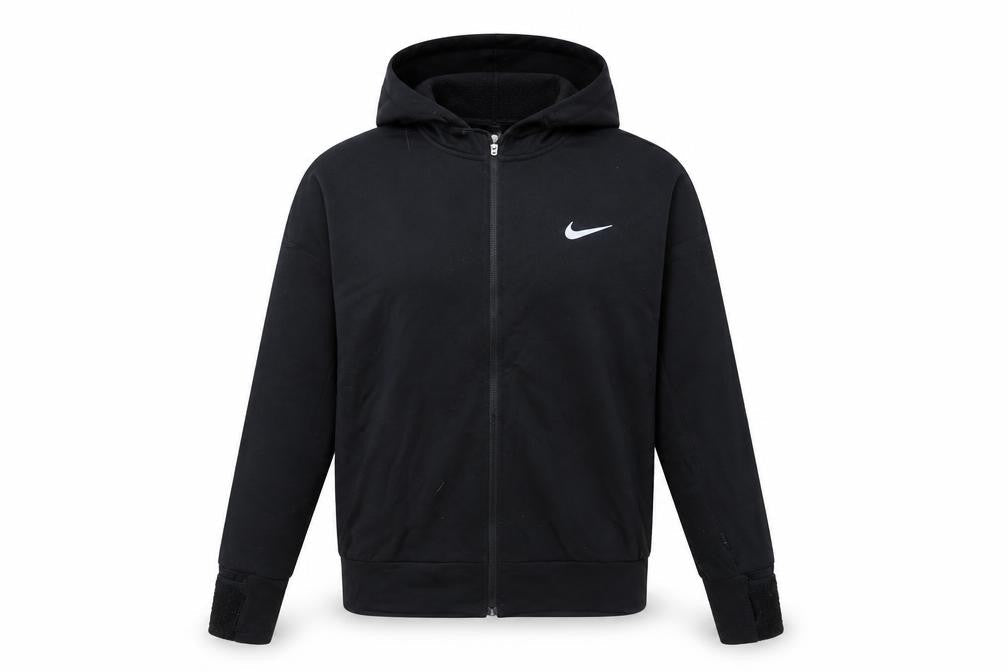 Nike Womens Black XS Full Zip Dri-Fit Hoodie Running Jacket