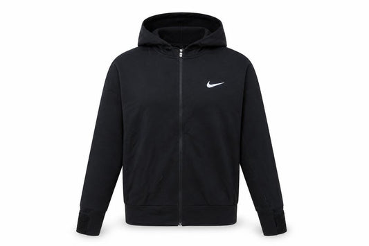 Nike Womens Black XS Full Zip Dri-Fit Hoodie Running Jacket