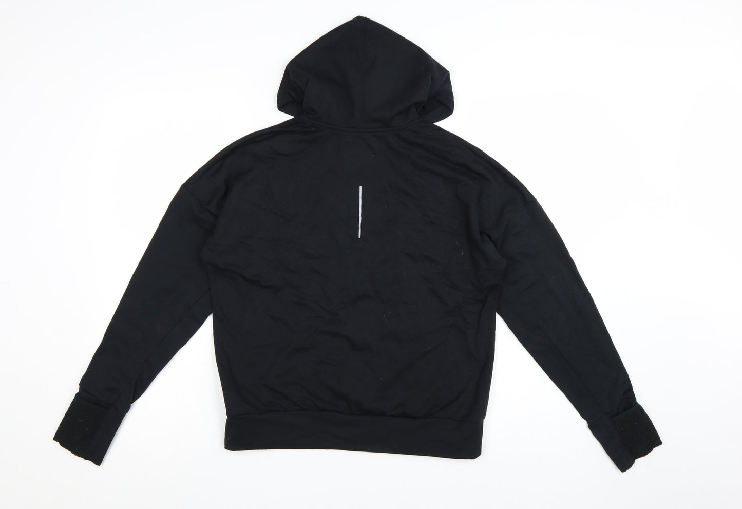 Nike Womens Black XS Full Zip Dri-Fit Hoodie Running Jacket