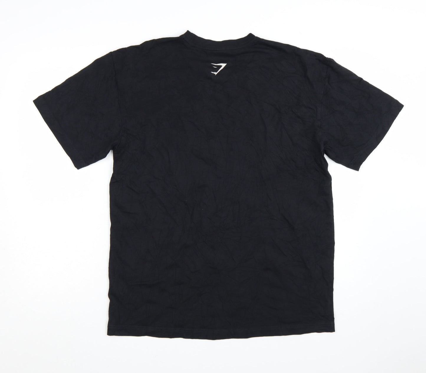 Gymshark Men's Black GSLC Graphic T-Shirt Size S Cotton Blend