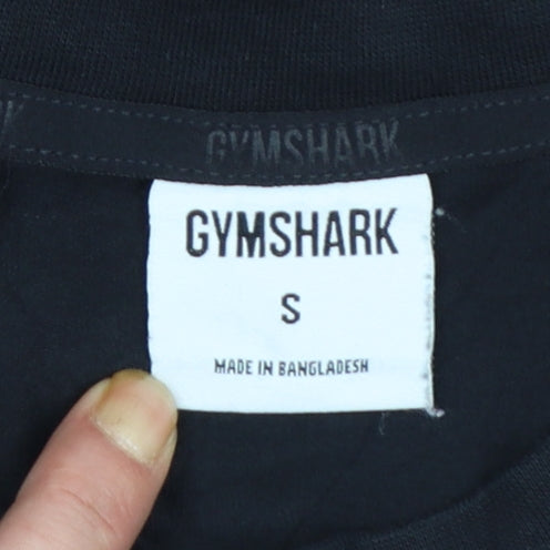 Gymshark Men's Black GSLC Graphic T-Shirt Size S Cotton Blend
