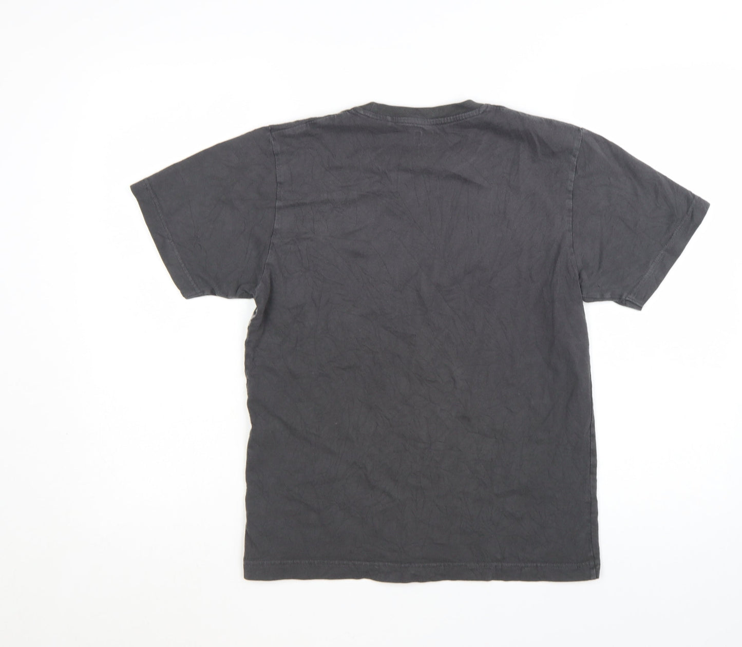 Uniqlo UT Men’s Black Graphic Print Short Sleeve T-Shirt XS Cotton