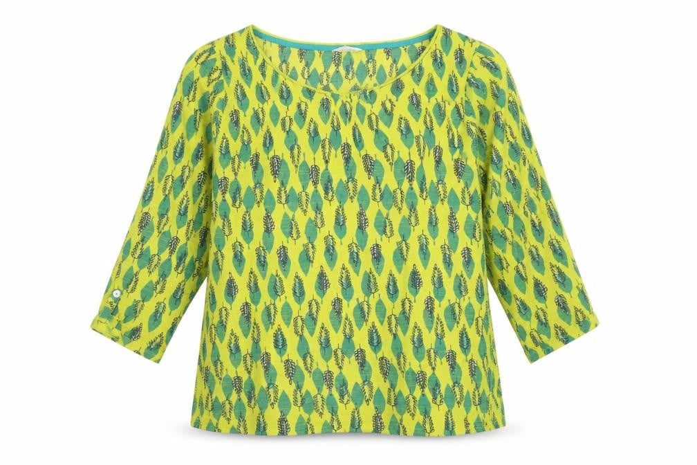 White Stuff Women's Multicoloured Cotton Tunic Blouse Size 14