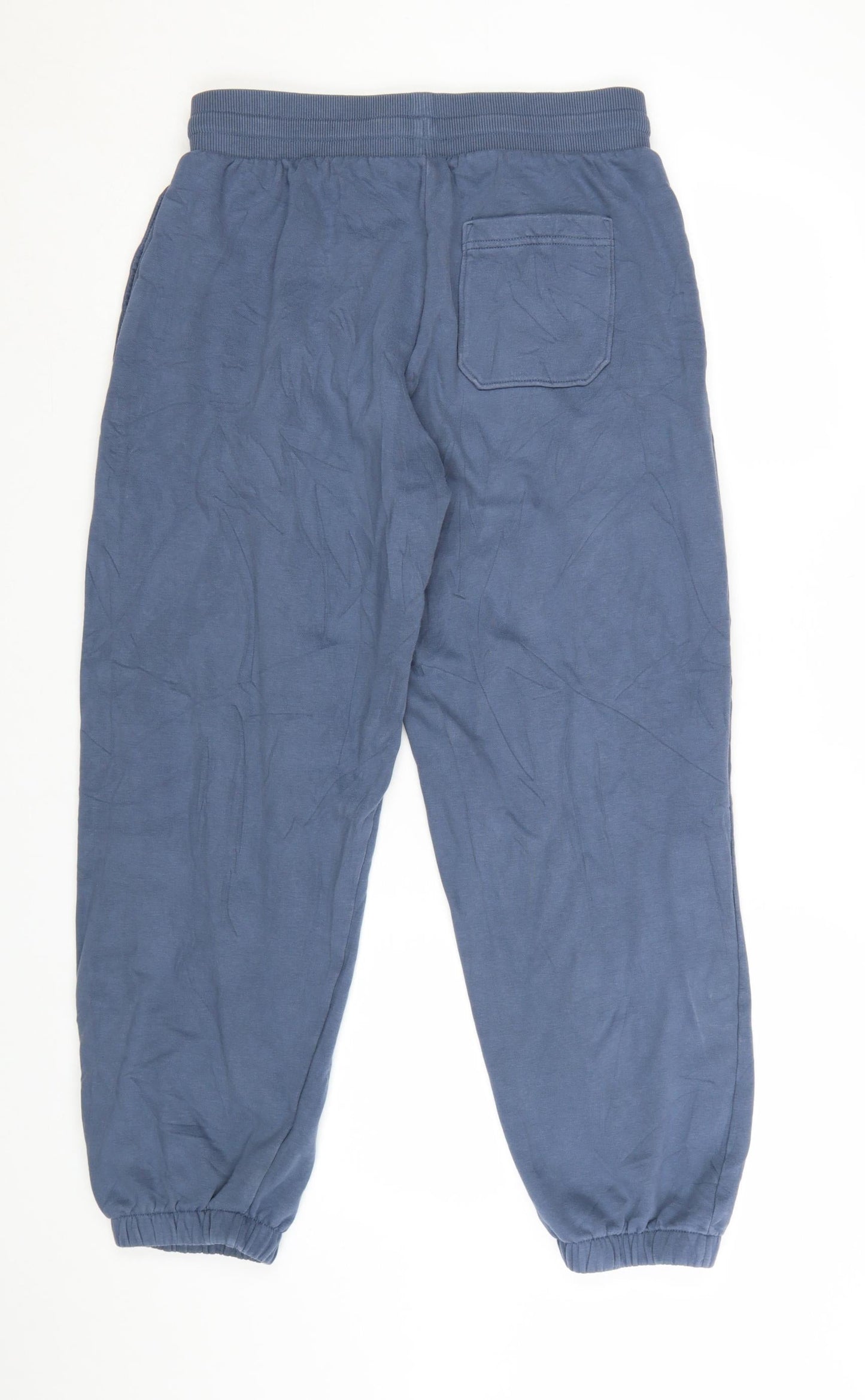 Marks and Spencer Men's Blue Regular Fit Jogger Sweatpants Size S
