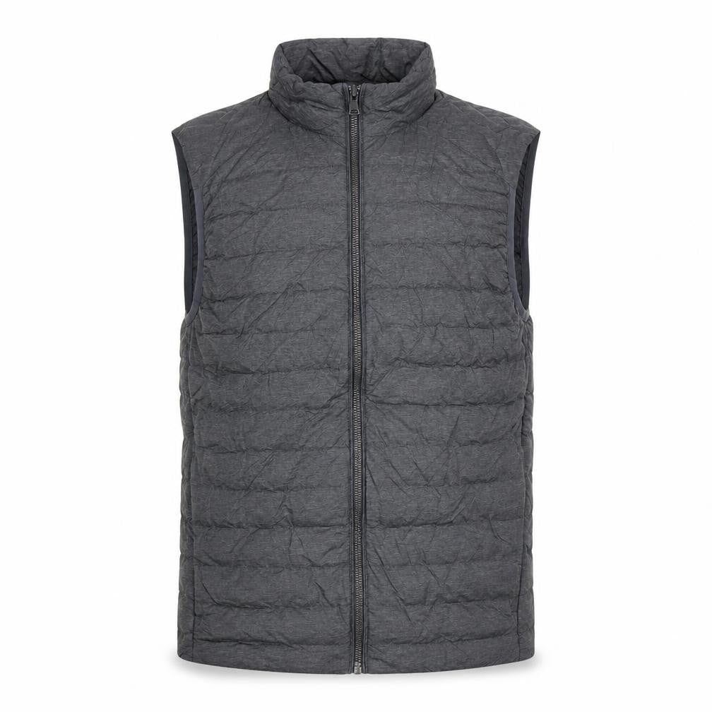 Marks & Spencer Mens Grey Down Padded Bodywarmer S Regular Fit