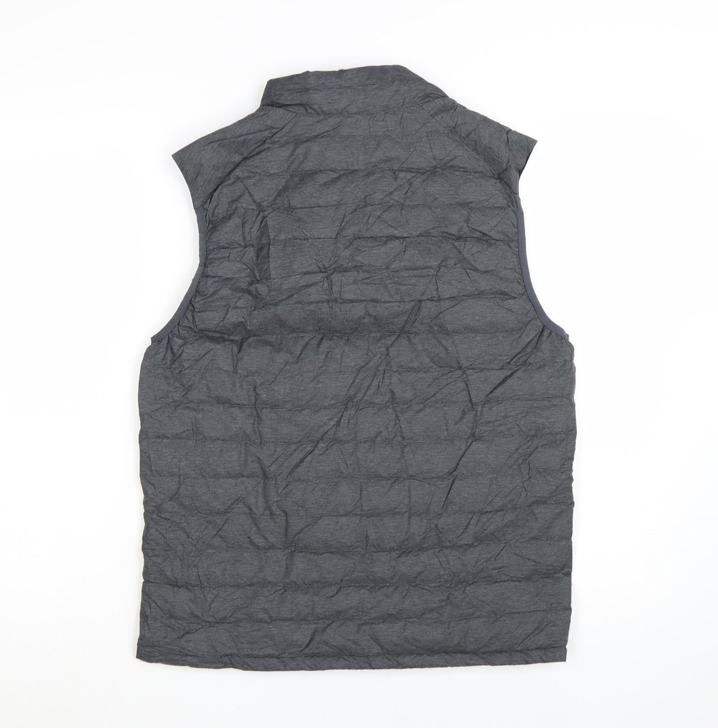 Marks and Spencer Mens Grey Down Padded Bodywarmer S Regular Fit