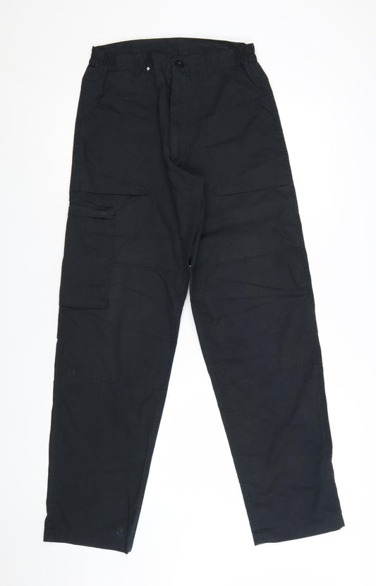 Regatta Professional Men's Black Cargo Work Trousers 28 in