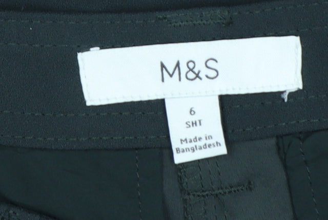 Marks and Spencer Women’s Black Cargo Trousers Size 6 Petite