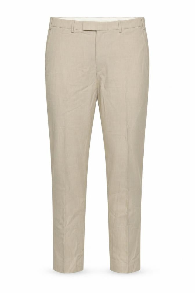 Marks & Spencer Autograph Men's Beige Wool Blend Tailored Trousers 38R