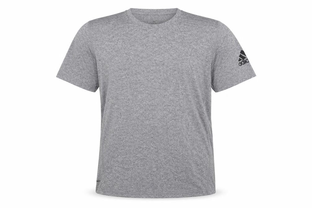 Adidas Men's Grey Freelift AEROREADY T-Shirt Size L