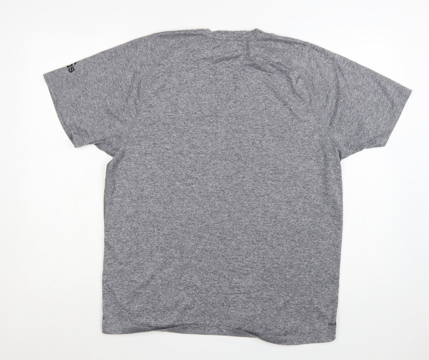 Adidas Men's Grey Freelift AEROREADY T-Shirt Size L
