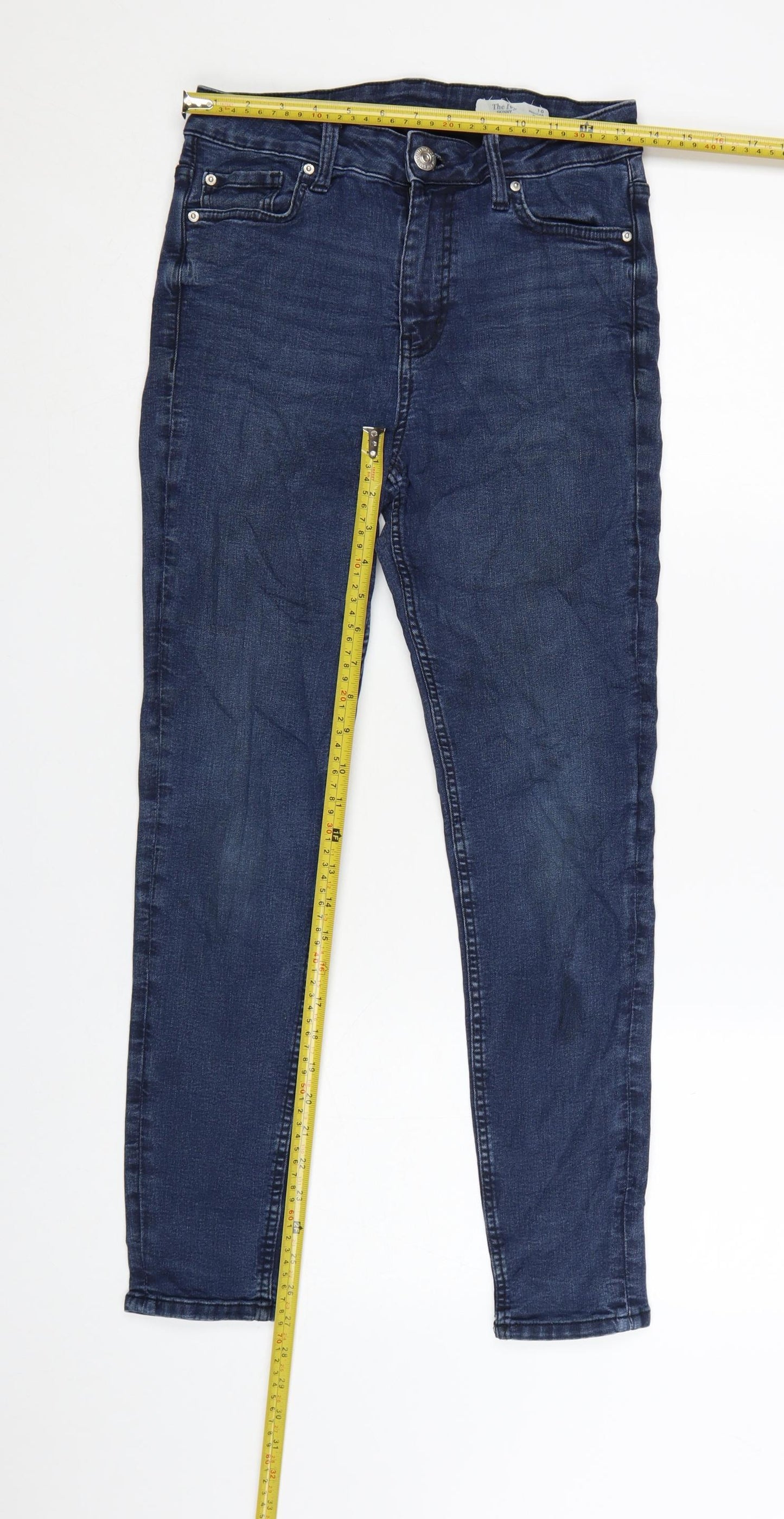 Marks and Spencer Women’s Blue Skinny Jeans Size 10 Regular Fit