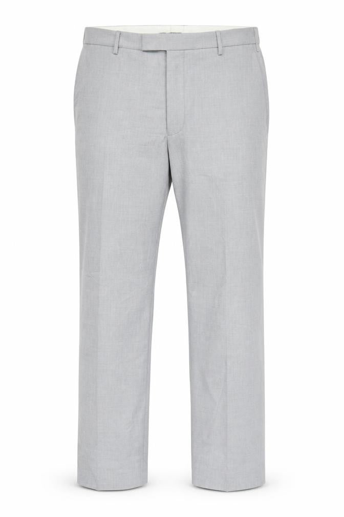 Marks & Spencer Men's Grey 36 Regular Fit Dress Trousers