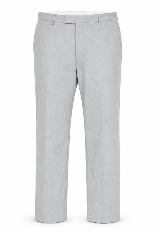Marks & Spencer Men's Grey 36 Regular Fit Dress Trousers