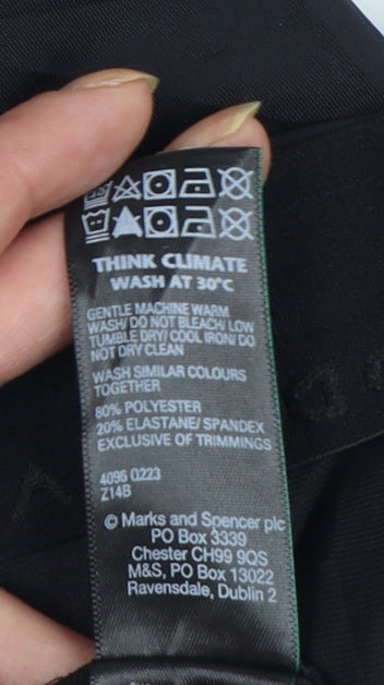 Marks and Spencer Goodmove Men's Black M Compression Gym Shorts