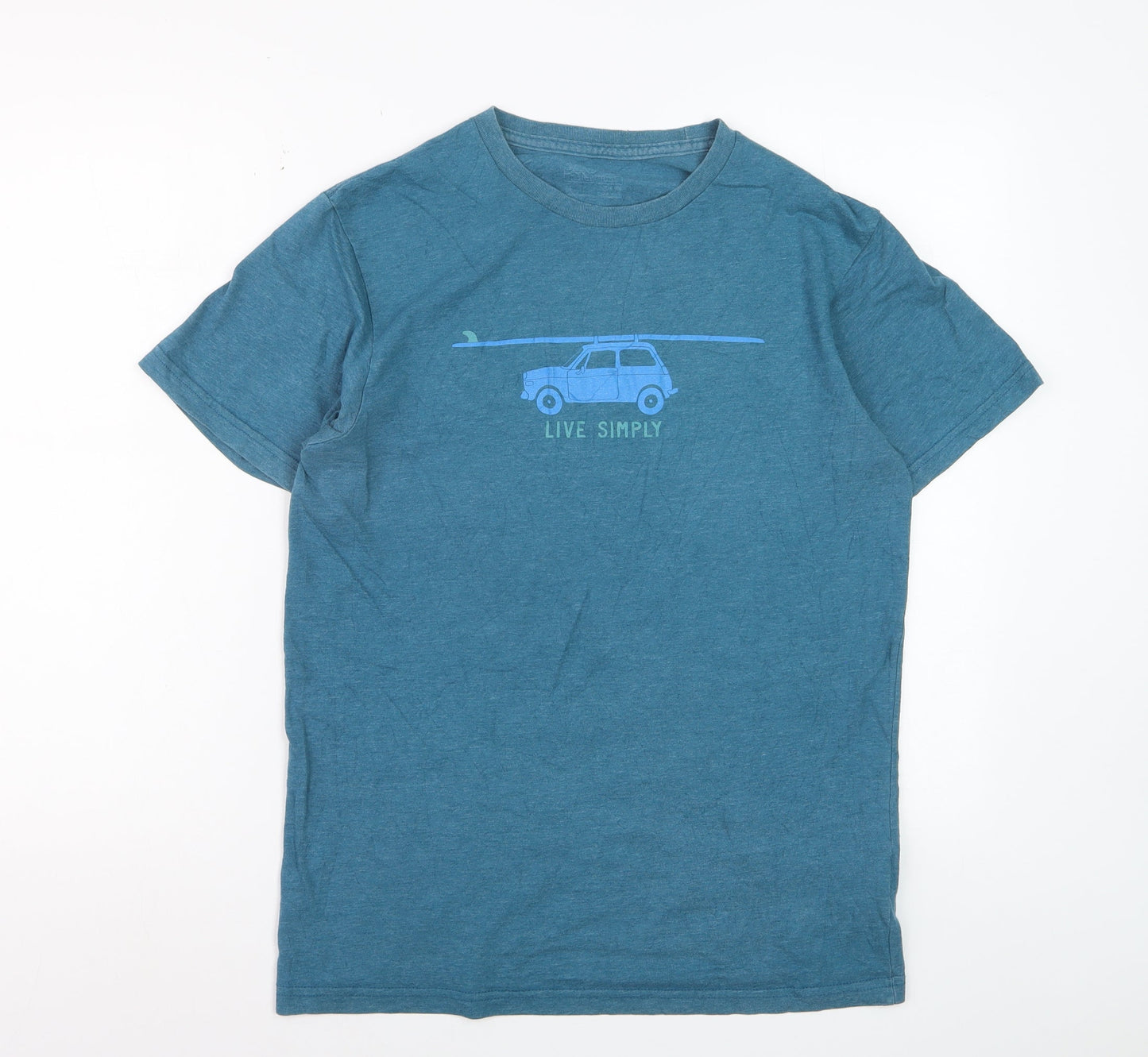 Patagonia Men's Blue Live Simply Graphic T-Shirt Size M
