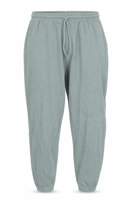 H&M Womens Green Cotton Jogger Trousers Size M